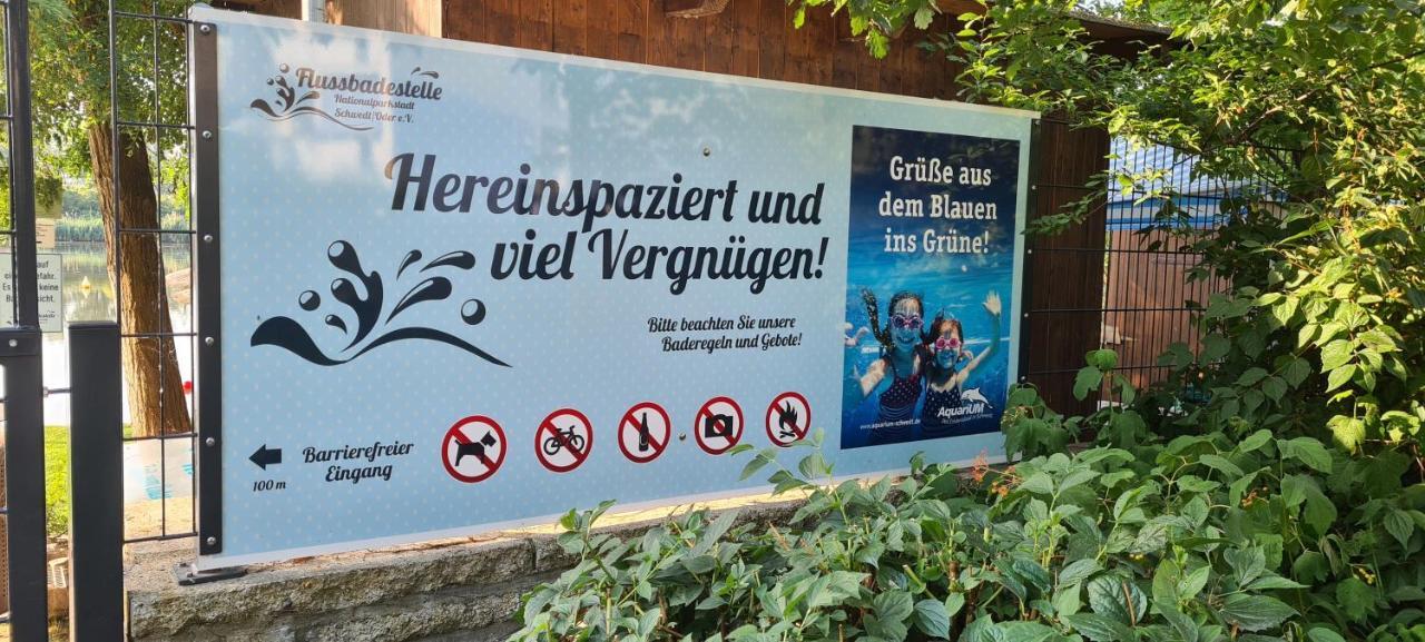 Die Ferienwohnung "Am Kietz" Schwedt Zewnętrze zdjęcie